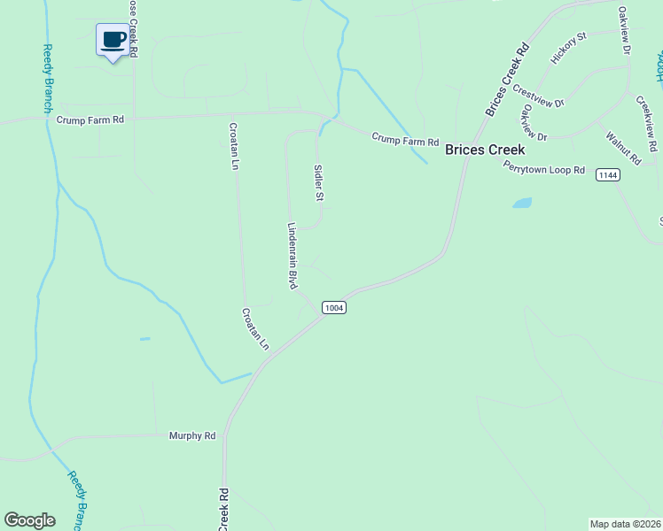map of restaurants, bars, coffee shops, grocery stores, and more near 105 Rosegarten Court in New Bern