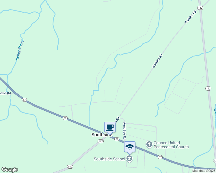 map of restaurants, bars, coffee shops, grocery stores, and more near 224 Leller Way in Counce