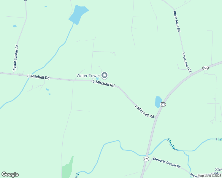 map of restaurants, bars, coffee shops, grocery stores, and more near 168 L Mitchell Road in Flintville