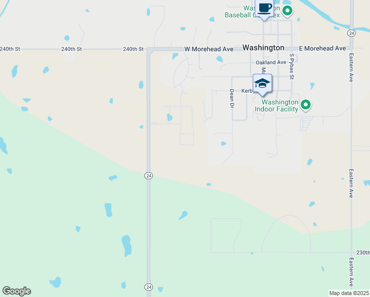 map of restaurants, bars, coffee shops, grocery stores, and more near in Washington