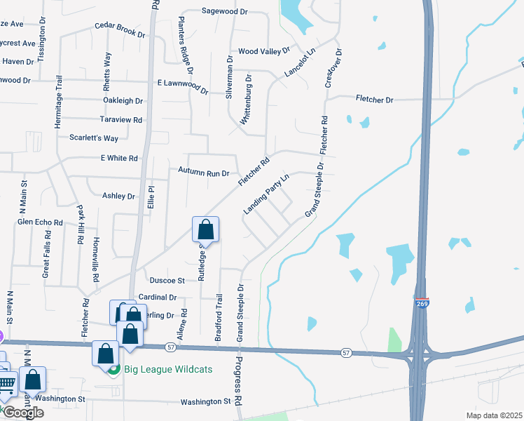 map of restaurants, bars, coffee shops, grocery stores, and more near 440 Morning Mac Dr in Collierville