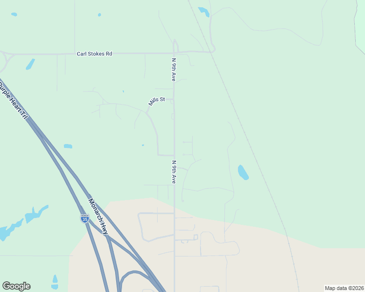 map of restaurants, bars, coffee shops, grocery stores, and more near 813 Carrie Court in Purcell