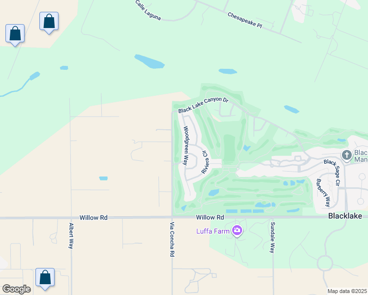 map of restaurants, bars, coffee shops, grocery stores, and more near 571 Woodgreen Way in Nipomo