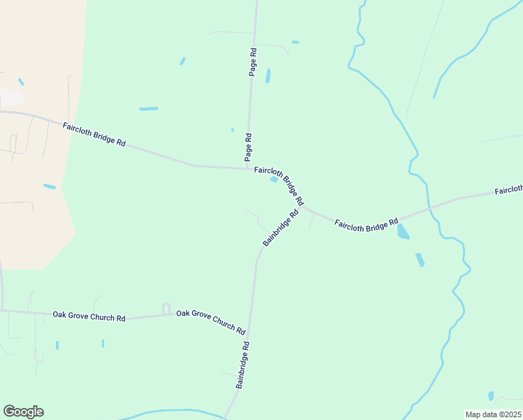 map of restaurants, bars, coffee shops, grocery stores, and more near 2195 Bainbridge Road in Stedman