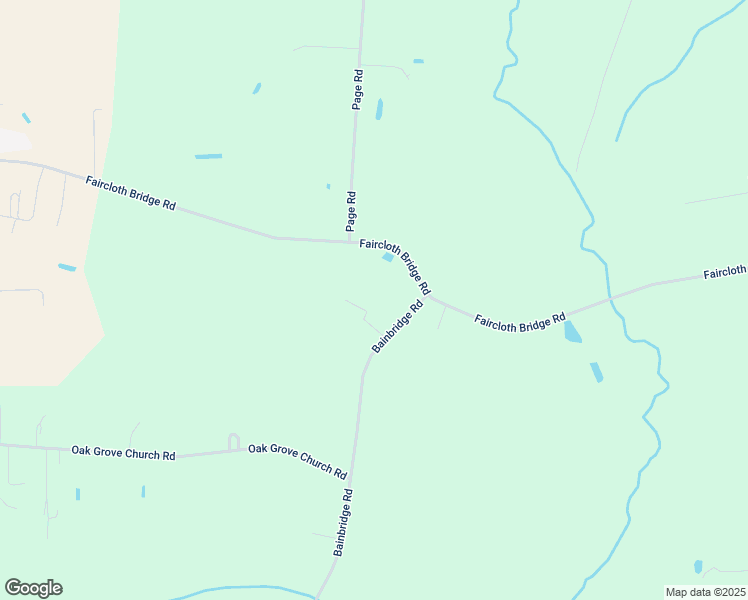 map of restaurants, bars, coffee shops, grocery stores, and more near 2195 Bainbridge Road in Stedman