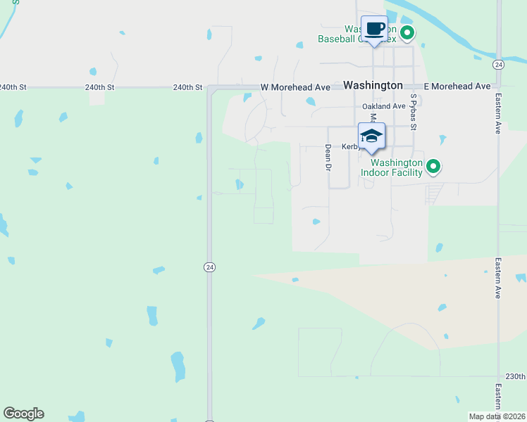 map of restaurants, bars, coffee shops, grocery stores, and more near in Washington