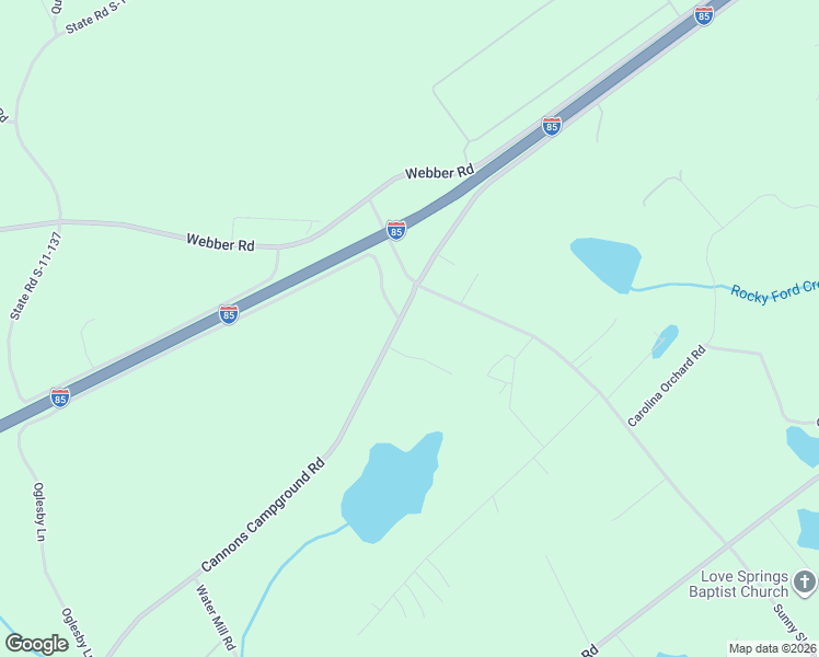 map of restaurants, bars, coffee shops, grocery stores, and more near 5774 Cannons Campground Road in Cowpens