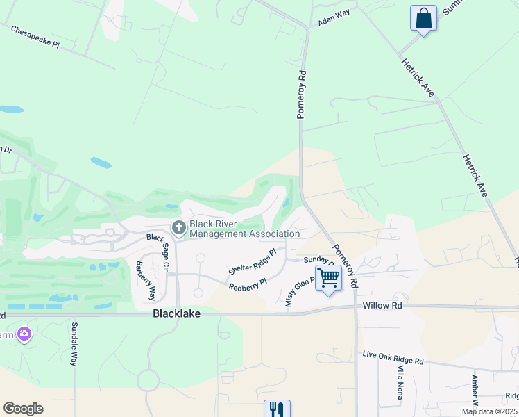 map of restaurants, bars, coffee shops, grocery stores, and more near 1154 Oakmont Place in Nipomo