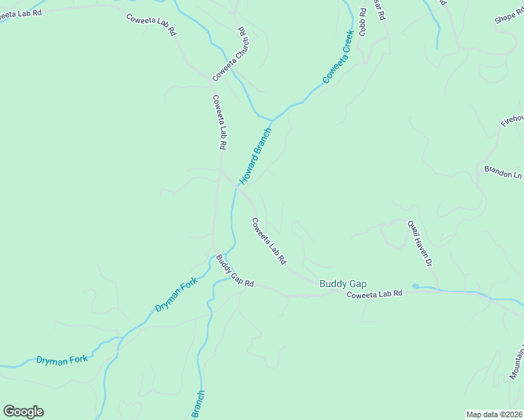 map of restaurants, bars, coffee shops, grocery stores, and more near 1361 Coweeta Lab Road in Macon