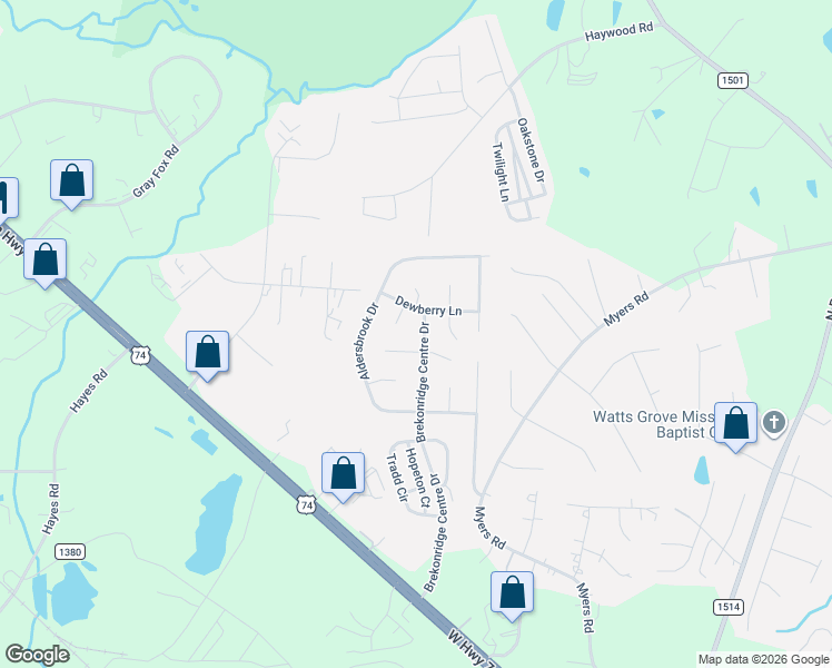 map of restaurants, bars, coffee shops, grocery stores, and more near 3013 Lanaken Lane in Monroe