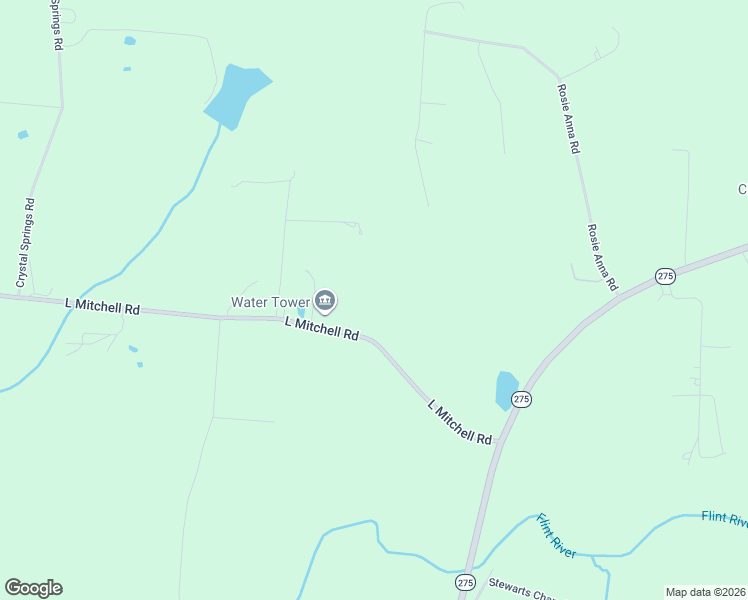 map of restaurants, bars, coffee shops, grocery stores, and more near 172 L Mitchell Road in Flintville