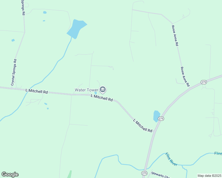 map of restaurants, bars, coffee shops, grocery stores, and more near 168 L Mitchell Road in Flintville
