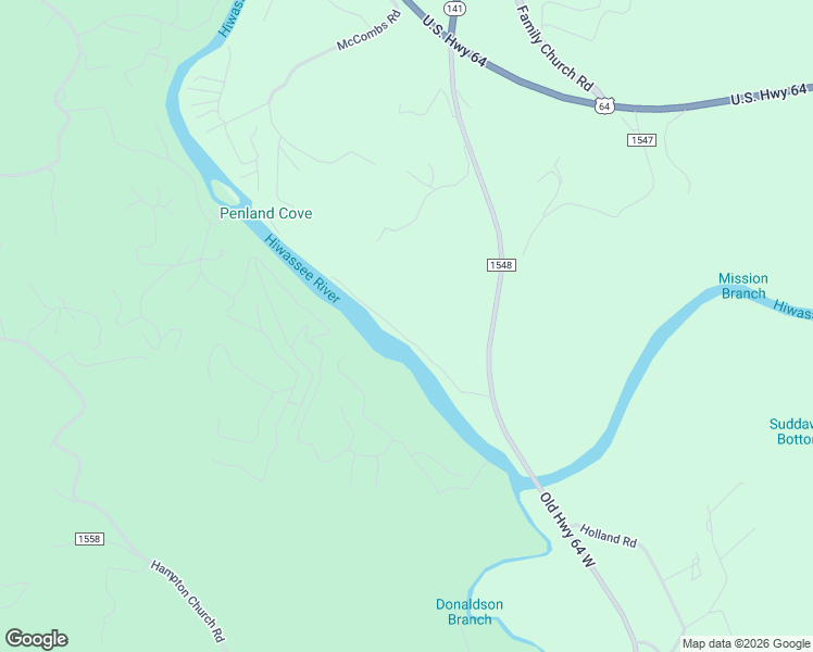 map of restaurants, bars, coffee shops, grocery stores, and more near 260 Paradise Road in Murphy