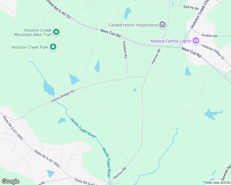 map of restaurants, bars, coffee shops, grocery stores, and more near 690 Hannon Road in Inman