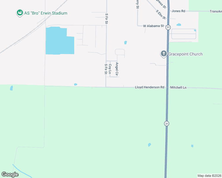 map of restaurants, bars, coffee shops, grocery stores, and more near 153 Loyd Henderson Road in Beebe