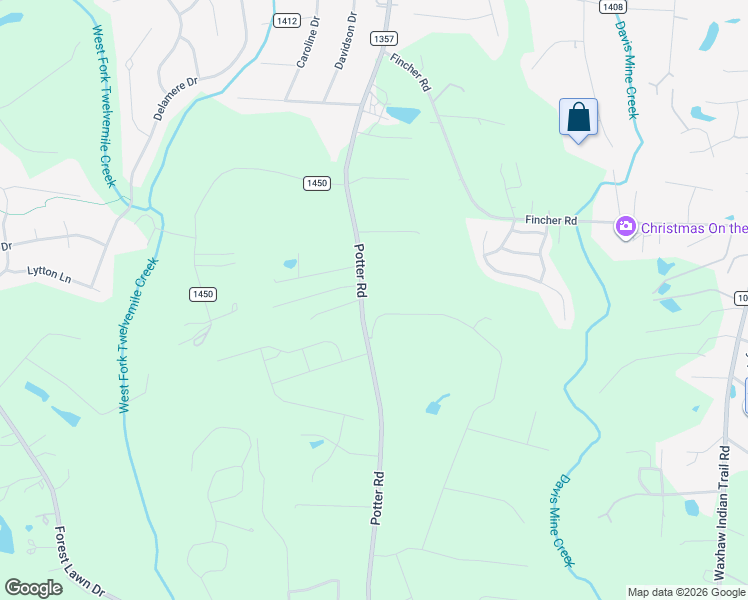 map of restaurants, bars, coffee shops, grocery stores, and more near 6700 Tree Hill Road in Matthews