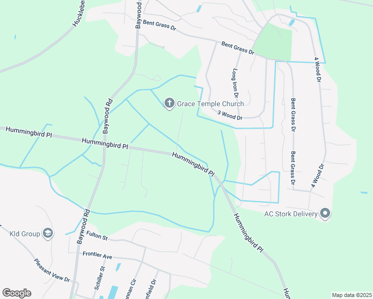 map of restaurants, bars, coffee shops, grocery stores, and more near 4633 Hummingbird Place in Fayetteville