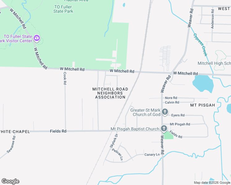 map of restaurants, bars, coffee shops, grocery stores, and more near 1174 Nora Road in Memphis