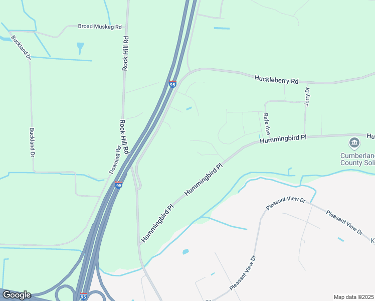 map of restaurants, bars, coffee shops, grocery stores, and more near 3490 Huckleberry Road in Fayetteville