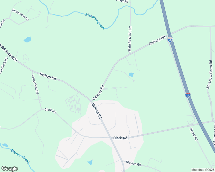 map of restaurants, bars, coffee shops, grocery stores, and more near 230 Calvery Road in Inman