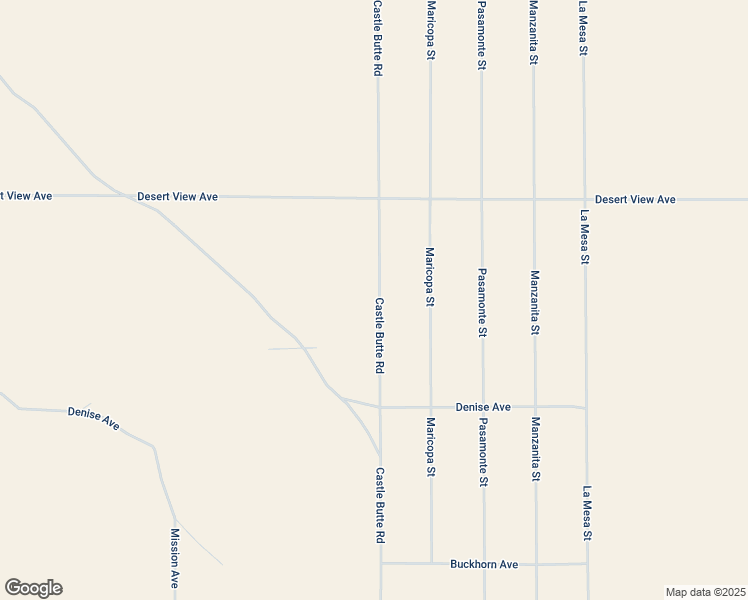 map of restaurants, bars, coffee shops, grocery stores, and more near Castle Butte Road in Kern County