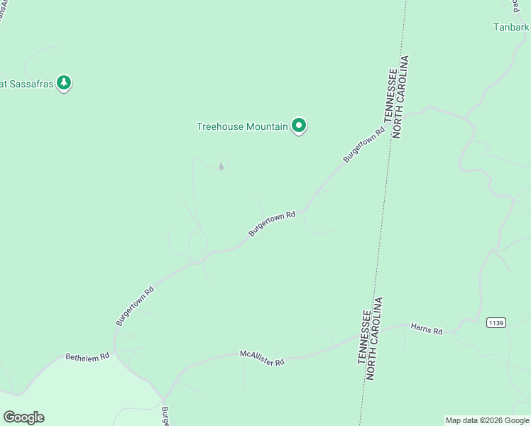 map of restaurants, bars, coffee shops, grocery stores, and more near 767 Burgertown Road in Copperhill