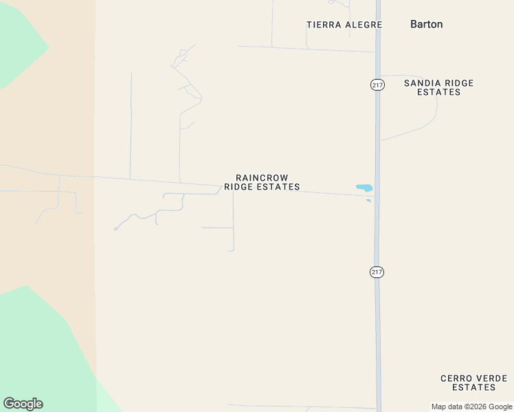 map of restaurants, bars, coffee shops, grocery stores, and more near 59 Brannan Road in Tijeras