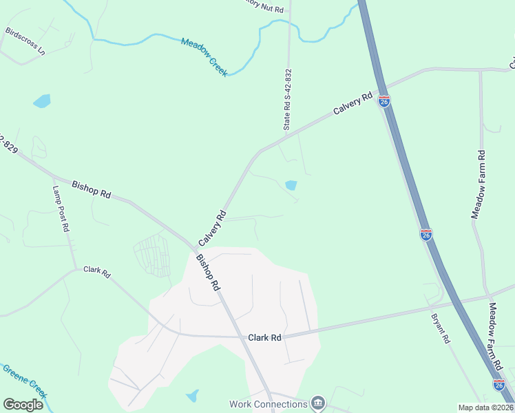 map of restaurants, bars, coffee shops, grocery stores, and more near 250 Calvery Road in Inman