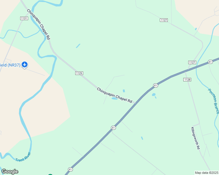 map of restaurants, bars, coffee shops, grocery stores, and more near 134 West Lane in Trenton