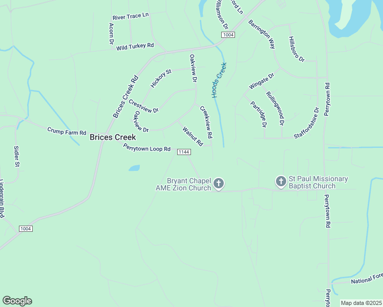 map of restaurants, bars, coffee shops, grocery stores, and more near 2135 Perrytown Loop Road in New Bern