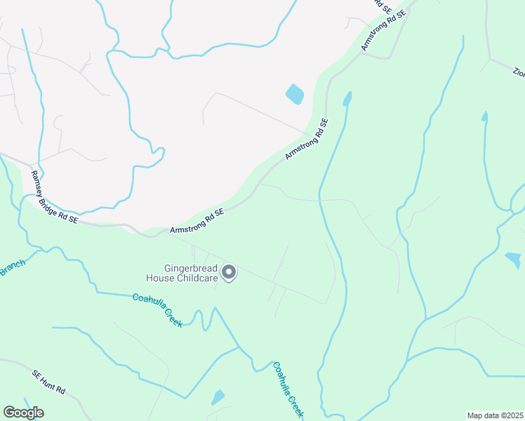 map of restaurants, bars, coffee shops, grocery stores, and more near 1399 Armstrong Road Southeast in Cleveland