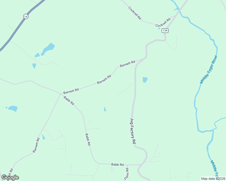 map of restaurants, bars, coffee shops, grocery stores, and more near 558 Barnett Road in Greer