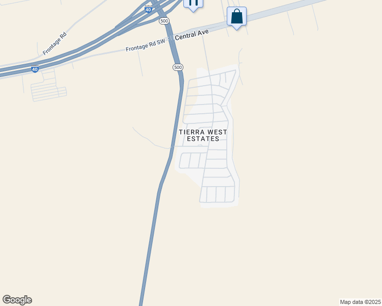 map of restaurants, bars, coffee shops, grocery stores, and more near Fenton Drive in Albuquerque