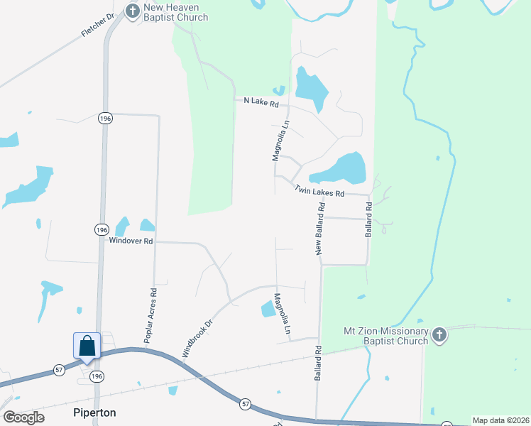 map of restaurants, bars, coffee shops, grocery stores, and more near 335 Magnolia Lane in Collierville