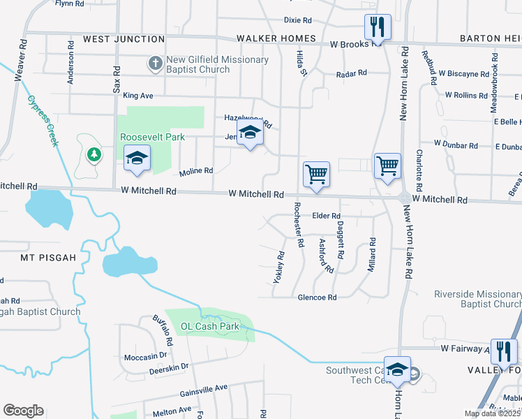 map of restaurants, bars, coffee shops, grocery stores, and more near 420 Carbon Cove in Memphis