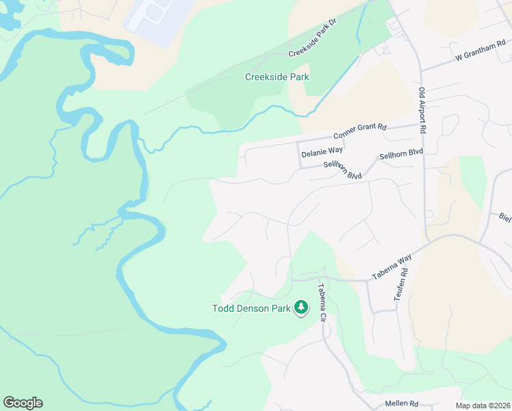 map of restaurants, bars, coffee shops, grocery stores, and more near 110 Lugano Road in New Bern