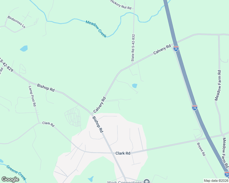 map of restaurants, bars, coffee shops, grocery stores, and more near 250 Calvery Road in Inman