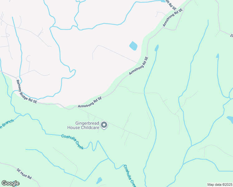 map of restaurants, bars, coffee shops, grocery stores, and more near 1399 Armstrong Road Southeast in Cleveland