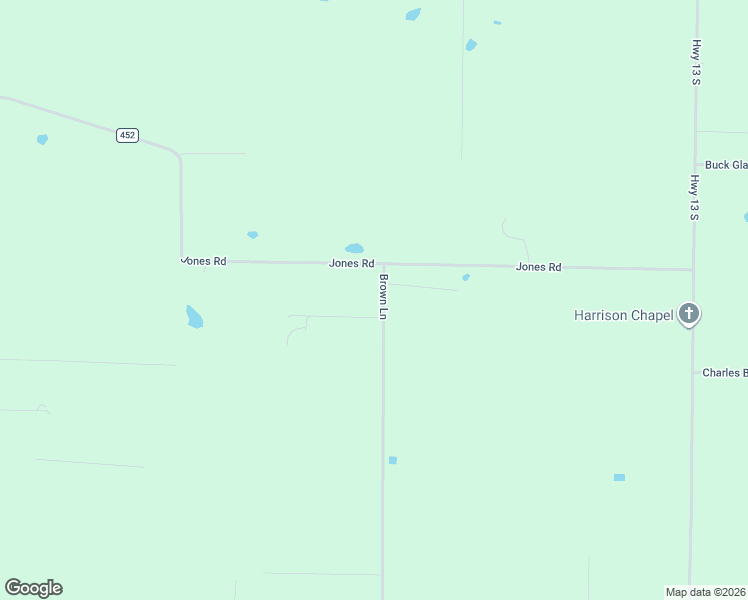 map of restaurants, bars, coffee shops, grocery stores, and more near 102 Brown Lane in Beebe