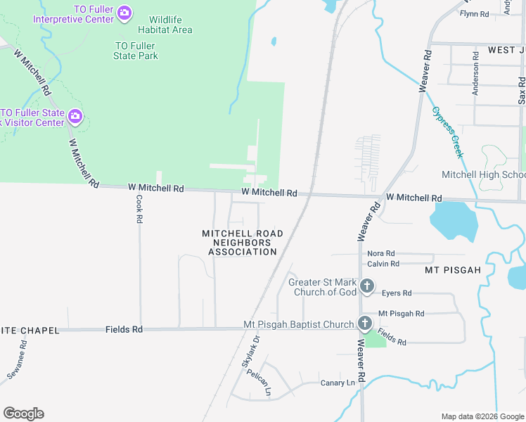 map of restaurants, bars, coffee shops, grocery stores, and more near 3441 Aaron Road in Memphis