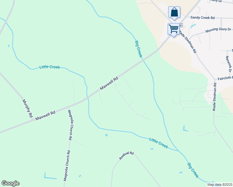 map of restaurants, bars, coffee shops, grocery stores, and more near 5926 Lowgrass Rd in Stedman