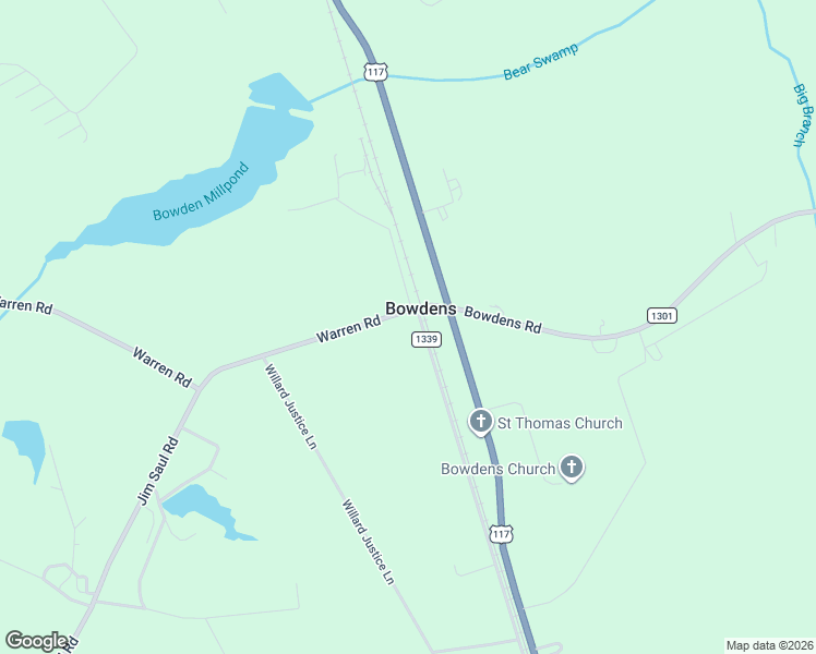 map of restaurants, bars, coffee shops, grocery stores, and more near in Bowdens