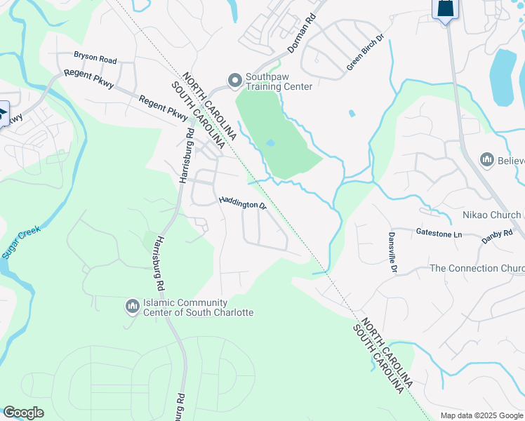map of restaurants, bars, coffee shops, grocery stores, and more near 7004 Carnwarth Lane in Indian Land
