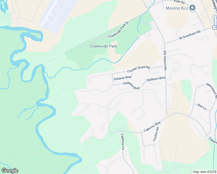 map of restaurants, bars, coffee shops, grocery stores, and more near 244 Sellhorn Boulevard in New Bern