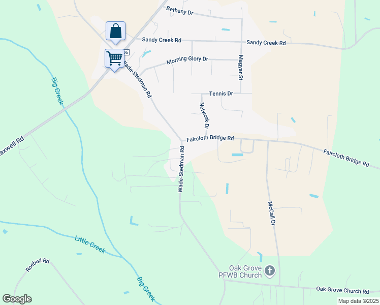 map of restaurants, bars, coffee shops, grocery stores, and more near 1860 Wade-Stedman Rd in Stedman
