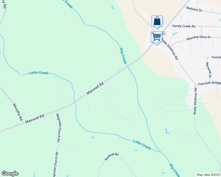 map of restaurants, bars, coffee shops, grocery stores, and more near 1614 Halfbeak Court in Stedman