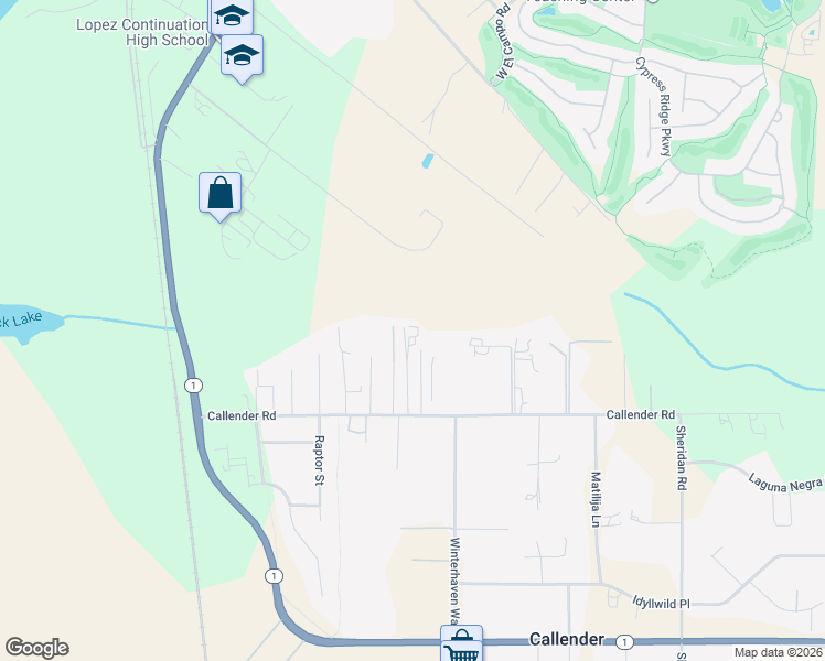 map of restaurants, bars, coffee shops, grocery stores, and more near 444 Mockingbird Lane in Arroyo Grande