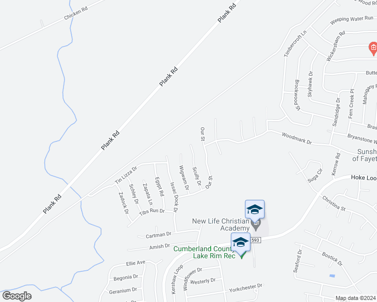 map of restaurants, bars, coffee shops, grocery stores, and more near 828 Scully Drive in Fayetteville