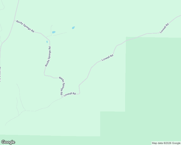 map of restaurants, bars, coffee shops, grocery stores, and more near 653-7049 Loveall Road in Booneville