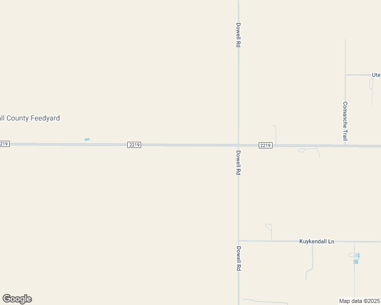 map of restaurants, bars, coffee shops, grocery stores, and more near 9001 Farm to Market Road 2219 in Canyon